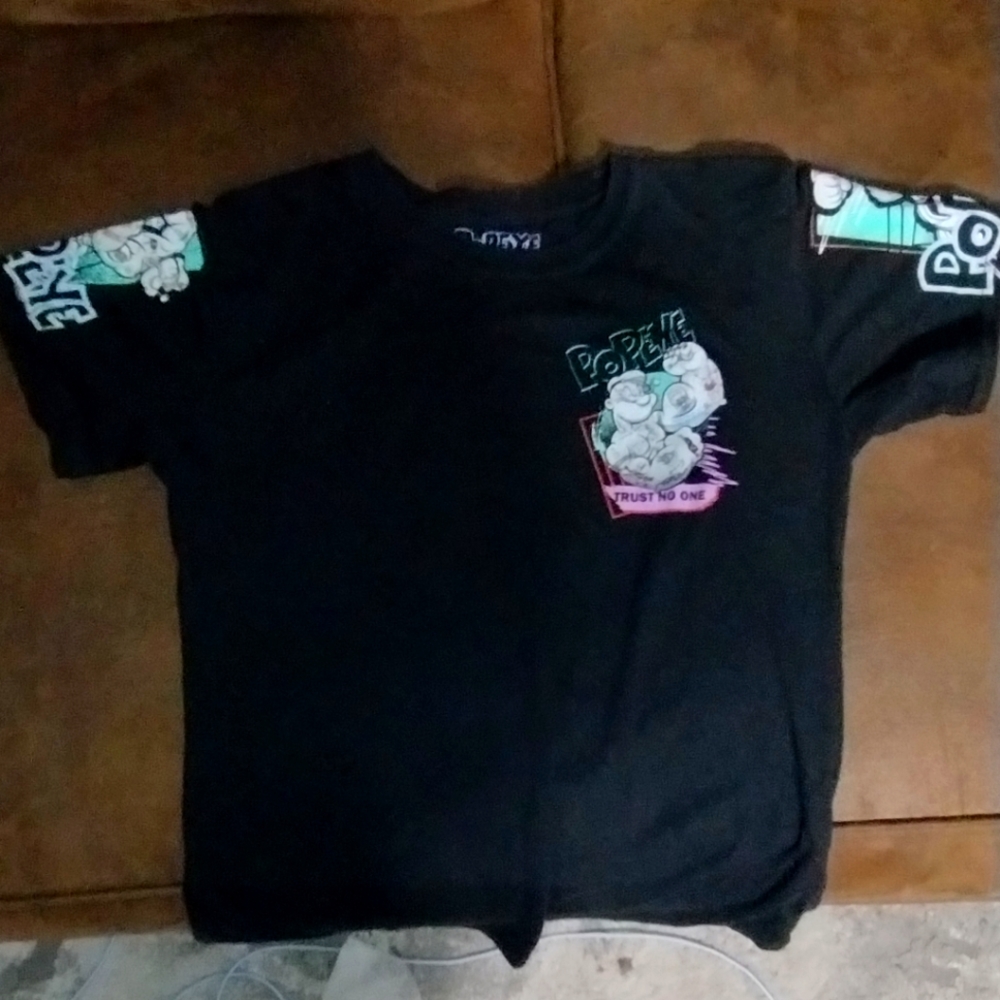 NWOT Popeye Trust No One Tshirt